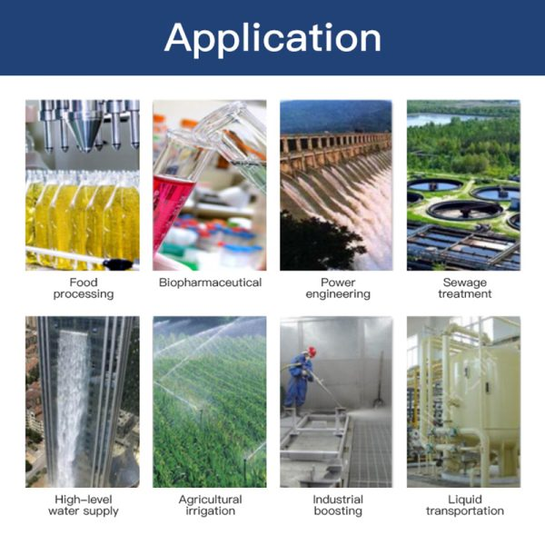 CHLF-Stainless-Steel-Horizontal-Multistage-Centrifugal-Pump-applications